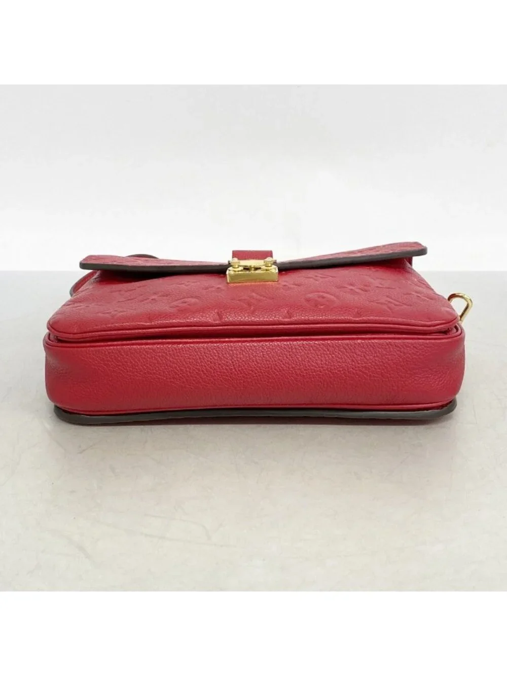 ★SOLD★ Louis Vuitton Handbag Monogram Empreinte Pochette Metis MM Cerise 2-Way - Picture 3 of 10
